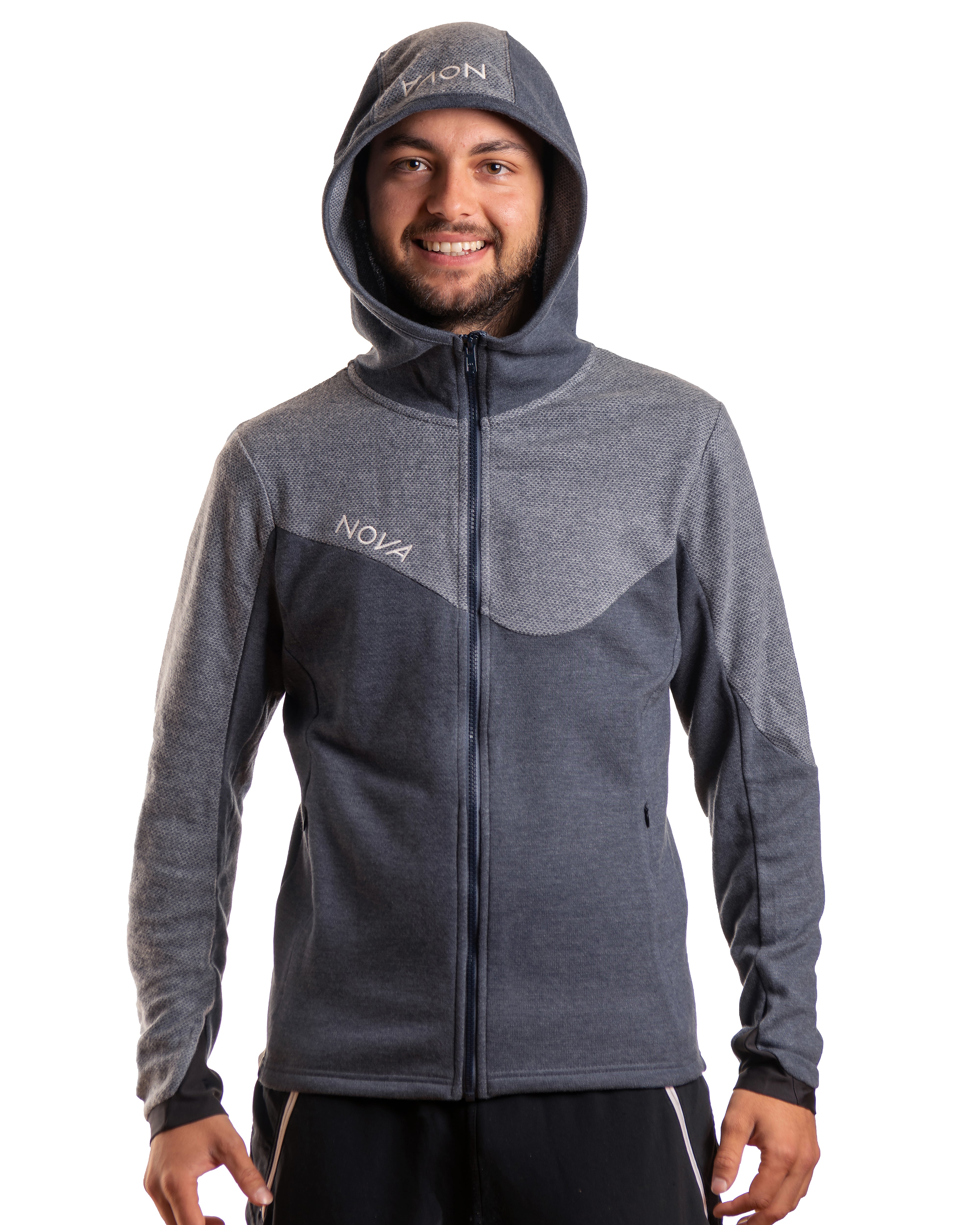 Felpa Unisex Current By VIENTO | Stampata In Spagna | Cotone E Poliestere | Taglio Moderno